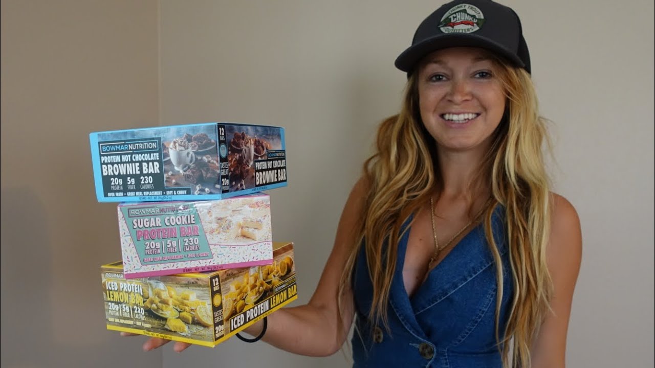 Bowmar Nutrition Protein Bar REVIEW - YouTube