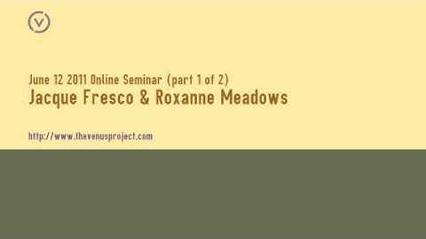 TVP Online Seminar - June 12 2011 (part 1 of 2)