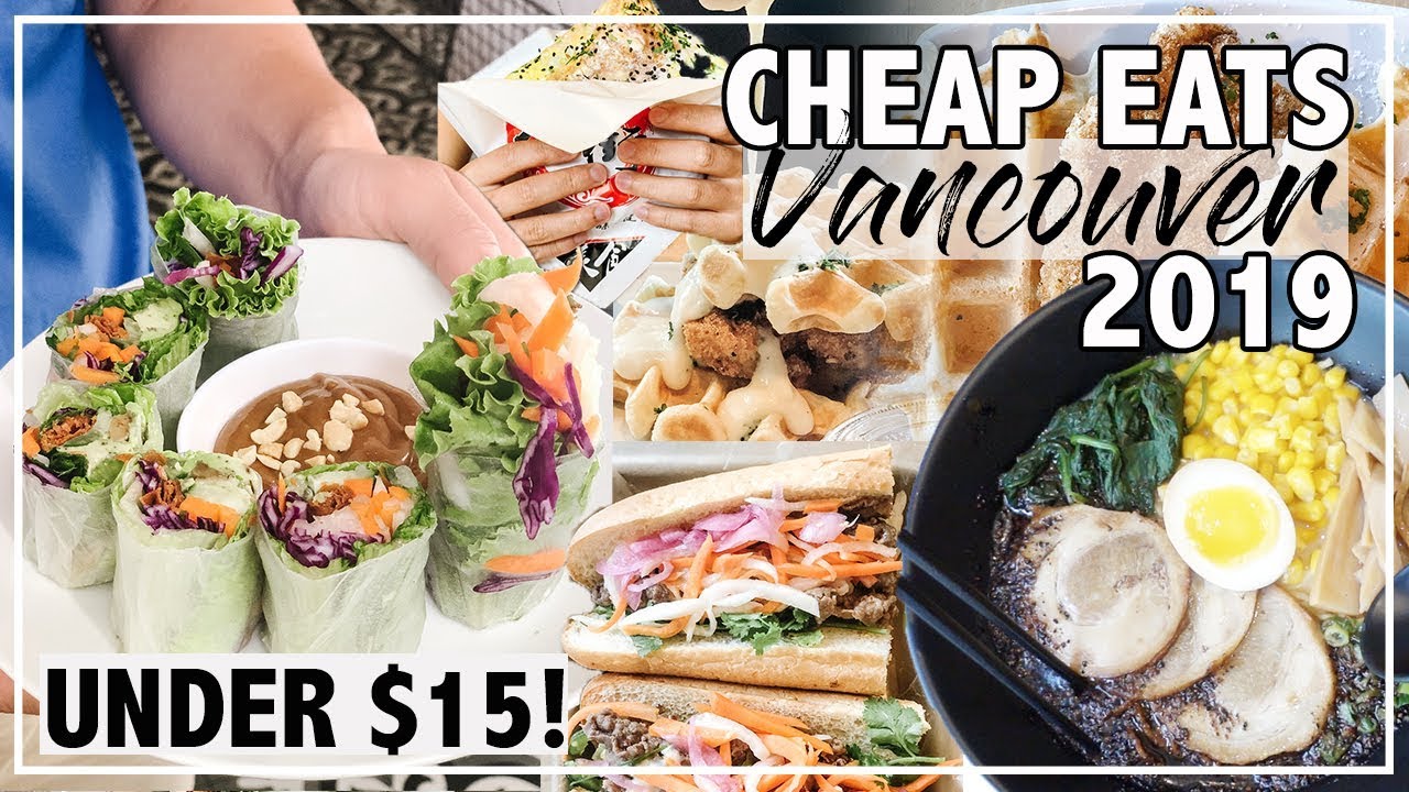 Best Cheap Restaurants in Vancouver 2019 Part 2 | Food Guide 温哥华美食