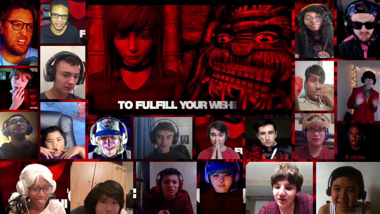 [VERSION 2.0] FNAF - COUNT THE WAYS SONG LYRIC VIDEO - Dawko & DHeusta [REACTION MASH-UP]#1008