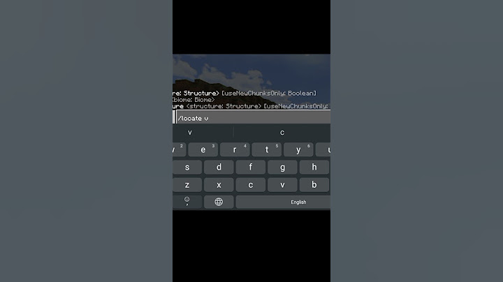 How To Use Locate Command Or How To Find Village #minecraft #locatevillage #shorts