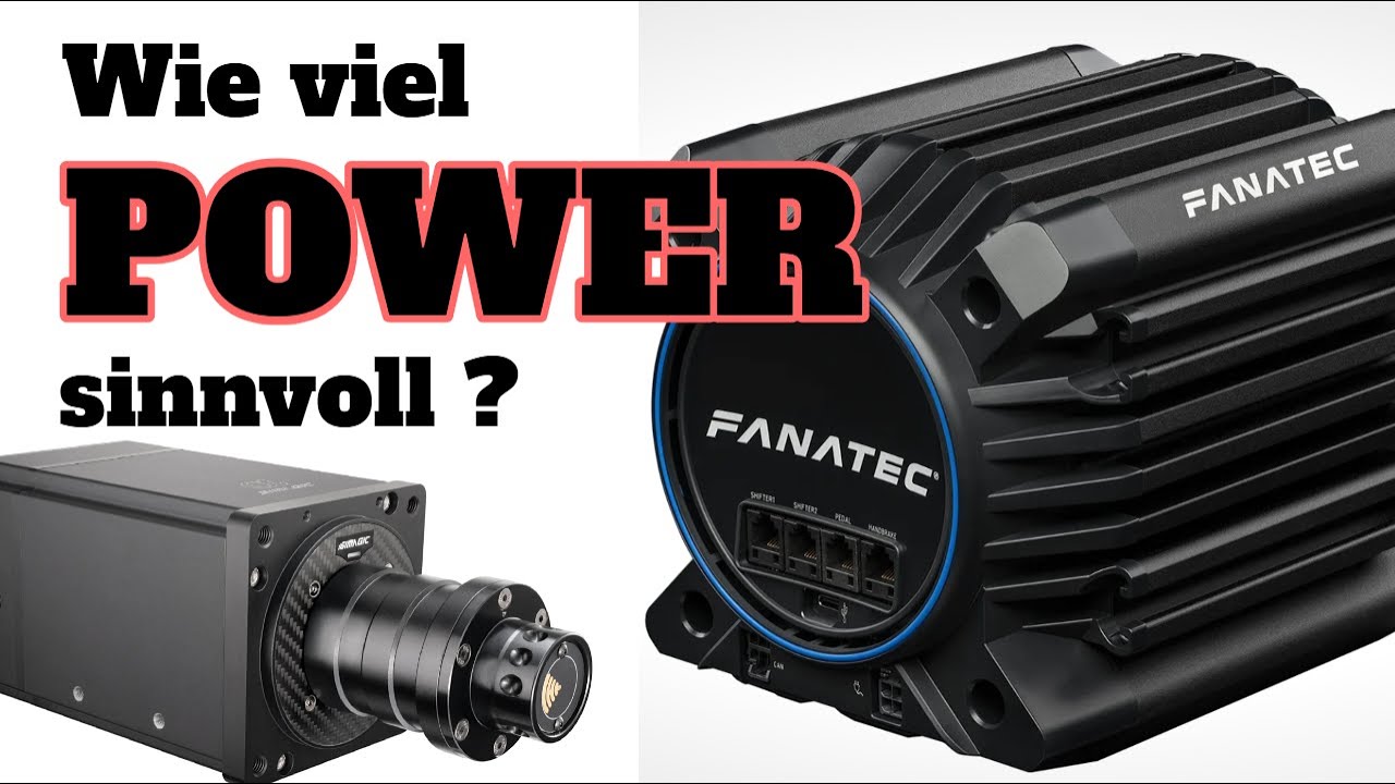 Wie viel Power SINNVOLL beim Simracing? Test von 2 bis über 20 Newtonmeter + Zielgruppen Empfehlung
