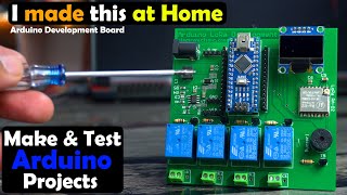 Arduino LoRa Development Board with 5V 3A Power Supply, Relays, Oled Display, and Buzzer