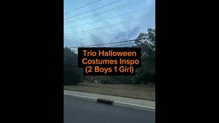 Trio Halloween Costume Inspo 2Boys 1Girl