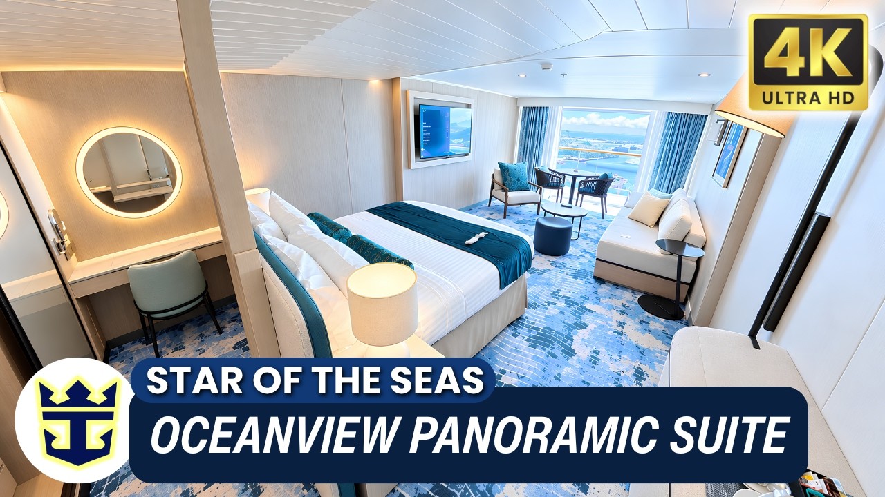 Star of the Seas 4K Oceanview Panoramic Suite Cabin Tour | Cabin 16024