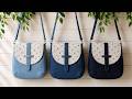 🧵Make Your Own Bag from Old Jeans — Easy and No Pattern Needed!|Sew Sweet