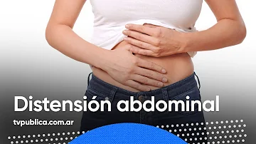 ¿Cuáles son las causas de la distensión abdominal superior grave?