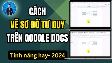 Cách vẽ trên gg docs | Cách vẽ mũi tên trong Docs | Vẽ sơ đồ tư duy trên Google |google docs |dv