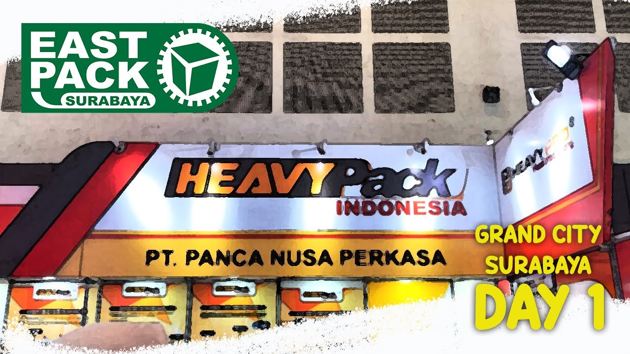 Hari Pertama Booth Heavypack Indonesia di Pameran East Pack 2023