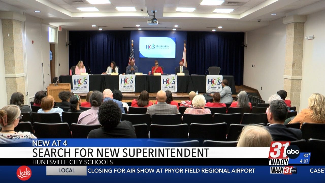 Huntsville City Schools board begins interviewing superintendent