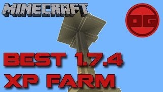BEST XP FARM FOR MINECRAFT 1.15