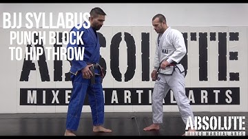 BJJ Intro 7.3 - Punch Block to Hip Throw