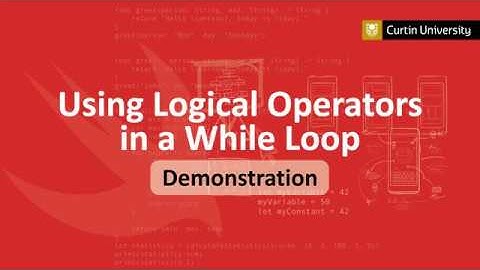 Demo: Using Logical Operators in a While Loop