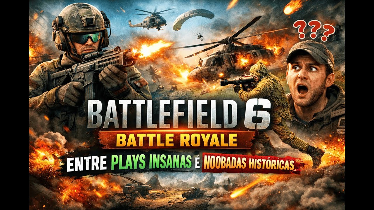 Battlefield 6 Battle Royale: Entre Plays Insanas e Noobadas Históricas