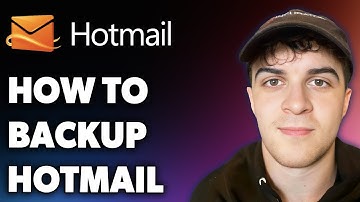 How to Backup Hotmail Emails (Full 2025 Guide)