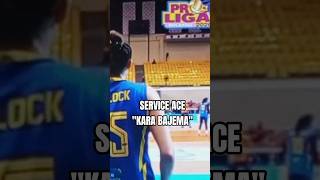 Service Ace Kara Bajema  | Jkt Electric PLN #shorts #trending #volleyball