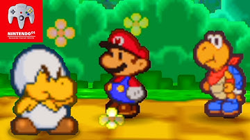 Paper Mario Switch Online N64 - 100% Walkthrough Part 8 No Commentary Gameplay - Jr. Troopa Fight