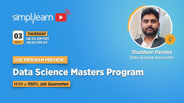 🔥A Live Look at the Purdue Professional Certificate Program in Data Science |  2022 | Simplilearn