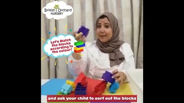 Colour Sorting Activity: British Orchard Nursery BONLine Curriculum