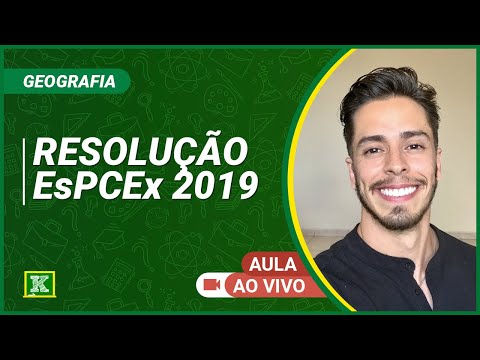 Resolução EsPCEx 2019 - Geografia - Prof. Osmar