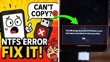 Fix “This USB storage device is in NTFS format so you can