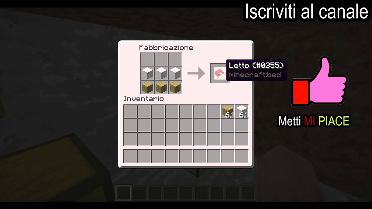 Come Fare Un Letto Su Minecraft