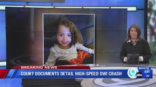 Court documents detail deadly crash that killed 3-year-old girl