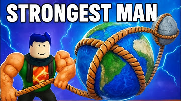 Pulling The HEAVIEST OBJECTS IN THE WORLD! | Roblox Strongman Simulator