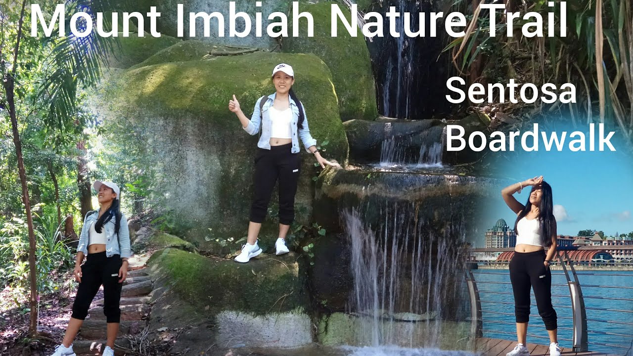 Sentosa Waterfall Sentosa Boardwalk and Mount Imbiah Nature Trail - YouTube