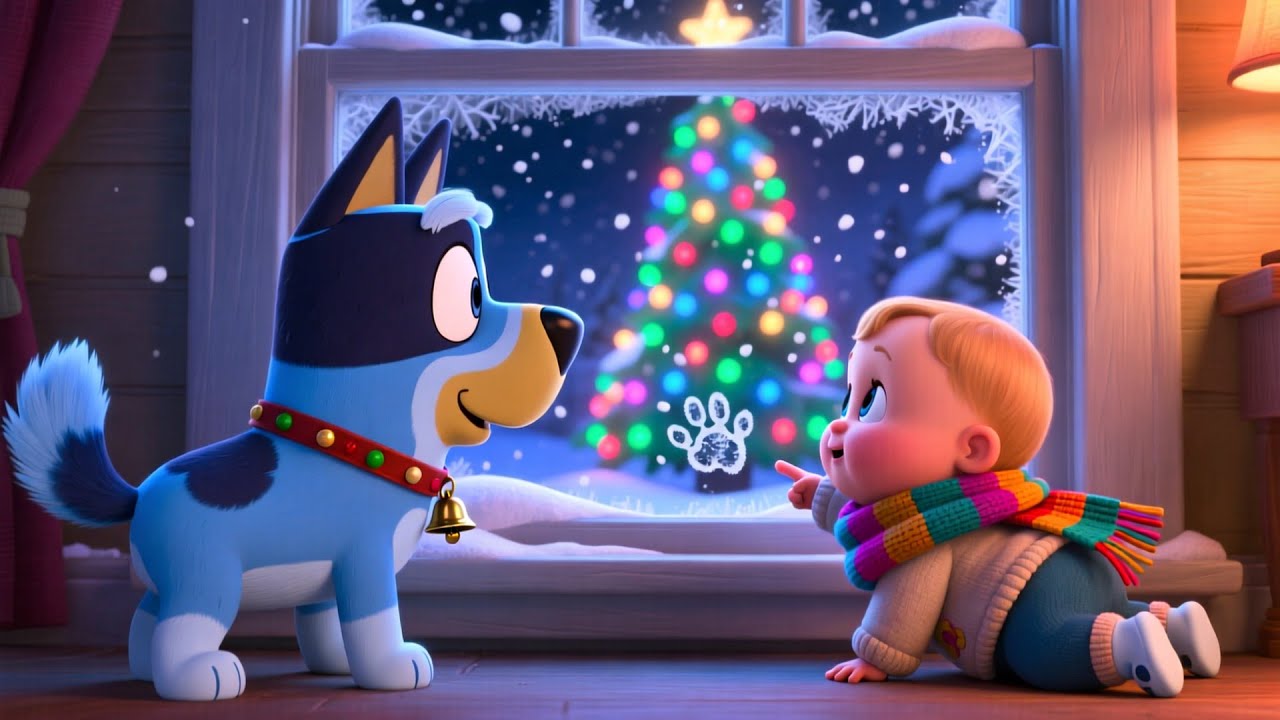 Bluey Christmas Joy 🎄🐶🎶 Fun Holiday Song for Kids | Festive Joy & Celebration