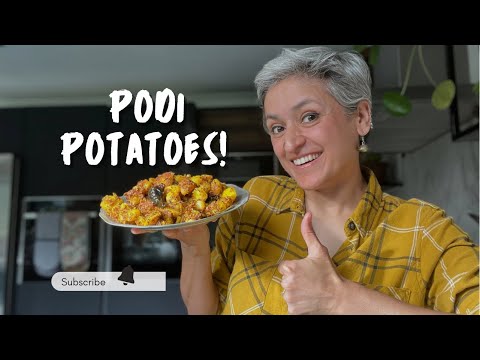 THE BEST POTATO SABZI YOU HAVE EVER TRIED  Podi potatoes  South Indian Potatoes  Food with Chetna