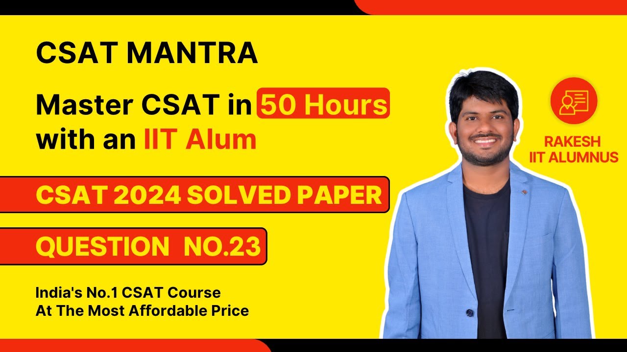 We take it for granted now that science has a social responsibility | UPSC | CSAT 2024 | CSAT MANTRA