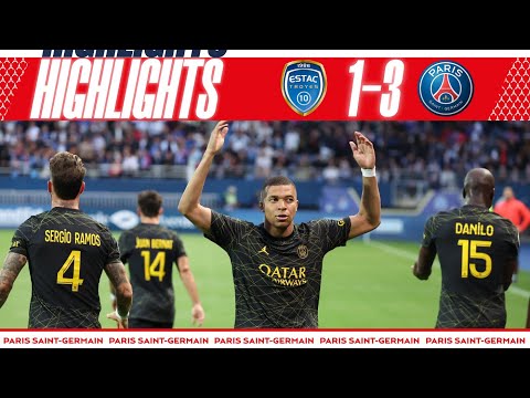 Troyes PSG Goals And Highlights