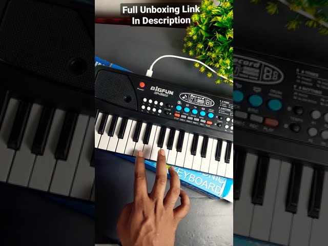 BigFun 37 Keyboard Piano 🔥 | #shorts #piano class=