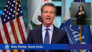 Full press conference: governor newsom gives an update on california's
response to coronavirus (covid-19) april 17, 2020, talking about
unemployment and m...