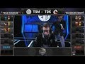 TSM vs TDK - NA LCS 2015 Summer W3D2