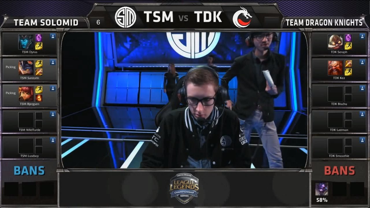 TSM vs TDK - NA LCS 2015 Summer W3D2