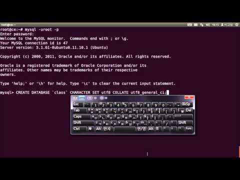 MYSQL 데이터관리 - database