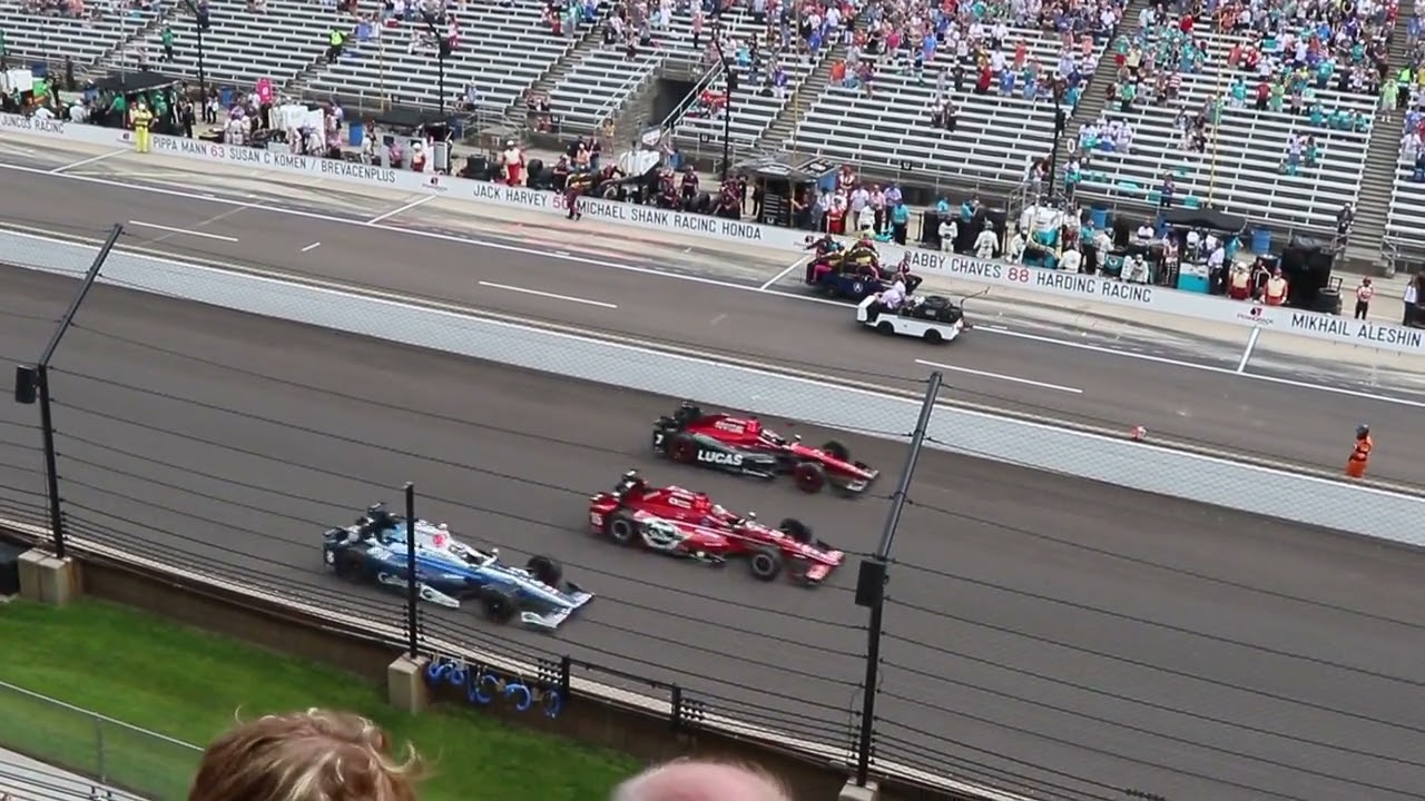 2017 Indy 500 Warm-up Lap