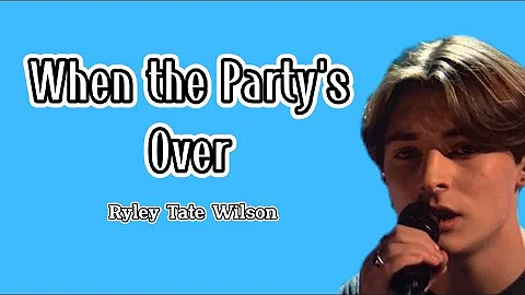 When the Party's Over - Ryley Tate Wilson (Lyrics) The Voice #youtube   #lyrics #thevoice