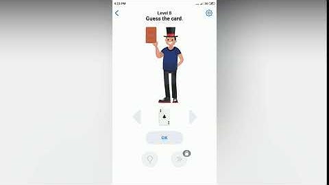 Easy Game - Guess the card - Level 8 solution