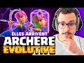 Les archères évolutives arrivent dans clash royale !