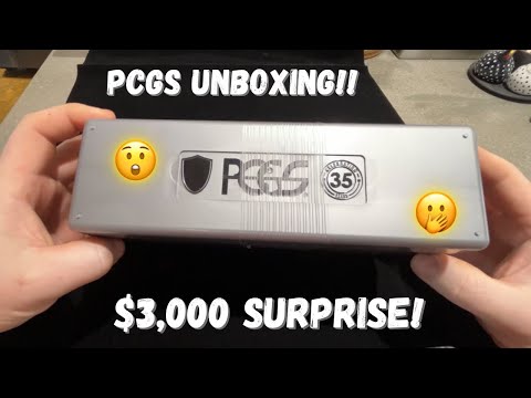 Unexpected Grade! Morgan Dollar PCGS Unboxing - Coin Collecting - Silver Coins