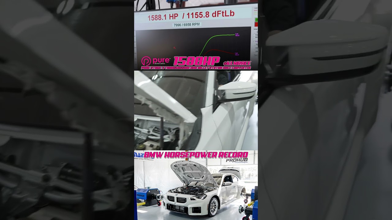 HIGHEST HORSEPOWER BMW EVER! BIG TURBO S58 WITH ALL THE RIGHT COMPONENTS.