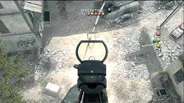 Call of duty 4 Elevator Glitch on crash Part1