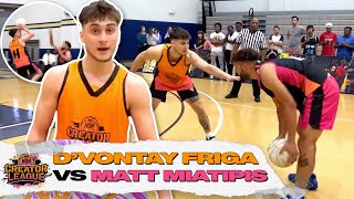 D'VONTAY FRIGA AND MATT KIATIPIS REMATCH! | $50,000 HoH Creator League PLAYOFFS!