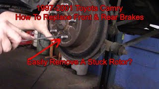 1997-2001 Toyota Camry Front & Rear Brakes - Quick & Easy by Jimthecarguy 918 views 3 months ago 18 minutes
