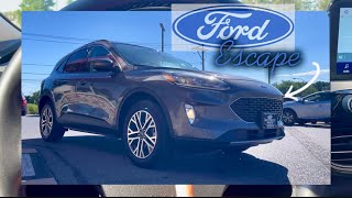 2022 Ford Escape SEL AWD with different drive modes and panoramic sunroof!! Let’s see inside!