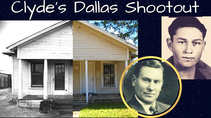 CLYDE BARROWS Shootout at the Lillie McBride House