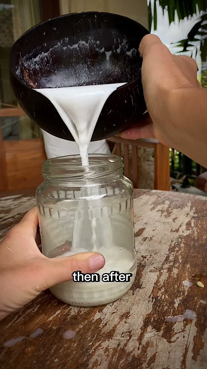 How to make coconut butter